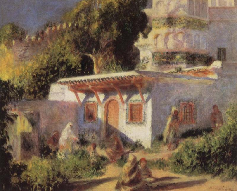 Pierre Renoir Mosque at Algiers oil painting image